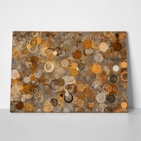 Πινακας σε καμβά GRUNGE ABSTRACT SHAPES 2
