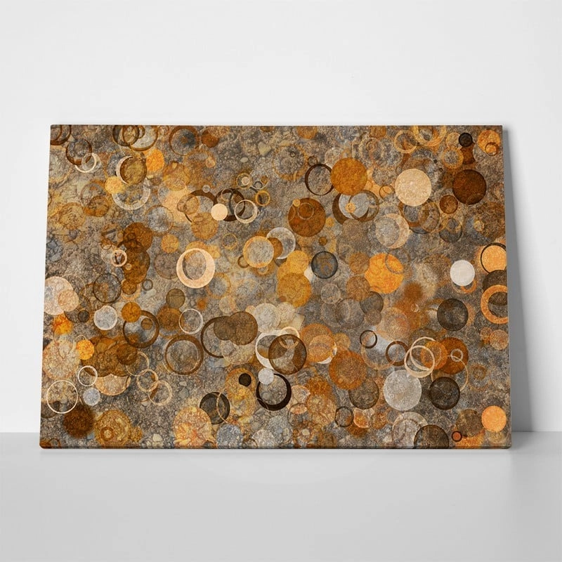 Πινακας σε καμβά GRUNGE ABSTRACT SHAPES 2