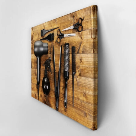 Πινακας σε καμβά HAIRDRESSING TOOLS - Μοδα και Διασκεδαση Sticky 2