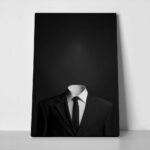 Πινακας σε καμβά HEADLESS MAN IN SUIT