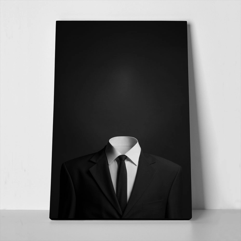 Πινακας σε καμβά HEADLESS MAN IN SUIT