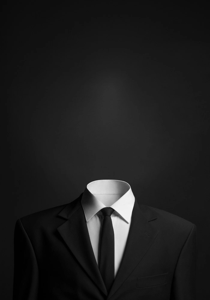 Πινακας σε καμβά HEADLESS MAN IN SUIT