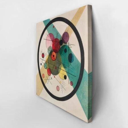 Πίνακας σε καμβά KANDINSKY - CIRCLES IN A CIRCLE - Wassily Kandinsky Sticky 4