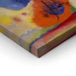 Πίνακας σε καμβά KANDINSKY - BLACK STROKES I