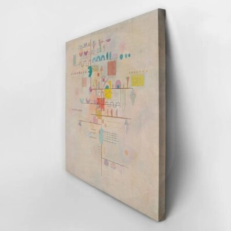 Πίνακας σε καμβά KANDINSKY - GENTLE ASCENT - Wassily Kandinsky Sticky 3