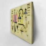 Πινακας σε καμβά KANDINSKY - DECISIVE PINK