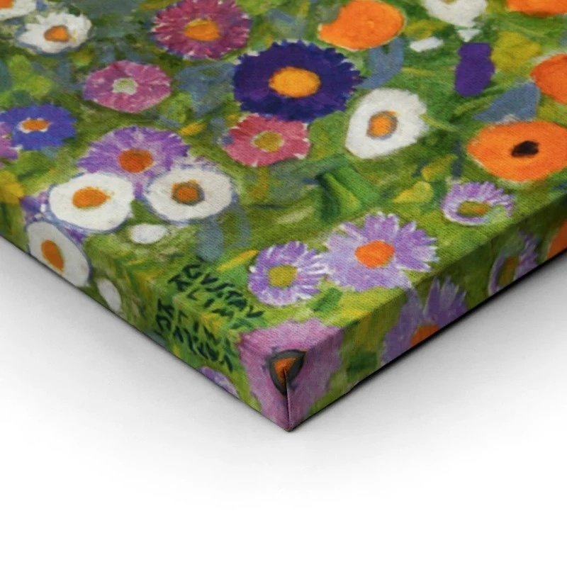 Πινακας σε καμβα KLIMT - COTTAGE GARDEN