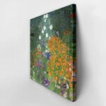 Πινακας σε καμβα KLIMT - COTTAGE GARDEN