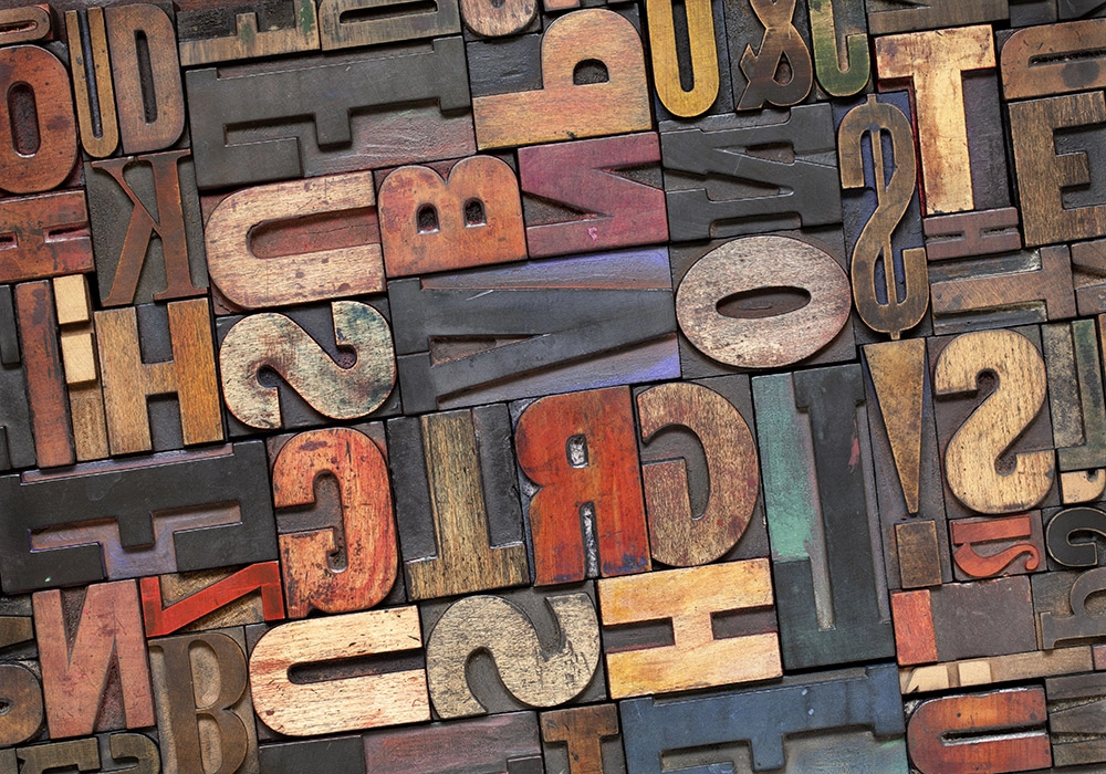 Πινακας σε καμβά LETTERS