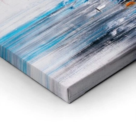 Πινακας σε καμβά MANHATTAN BAY OIL PAINTING - Αφηρημενα και Abstract Sticky 2
