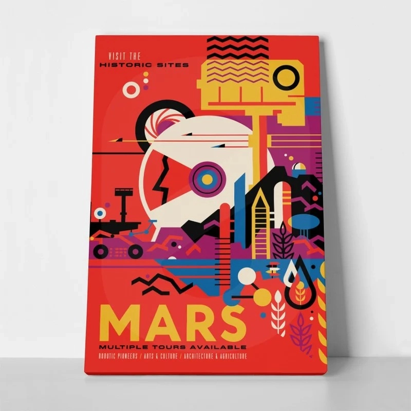 Πινακας σε καμβά MARS