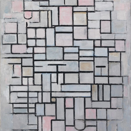 Πινακας σε καμβά MONDRIAN - COMPOSITION NO IV - Mondrian Piet Sticky 5