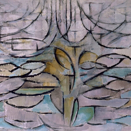 Πινακας σε καμβά MONDRIAN - FLOWERING APPLETREE - Mondrian Piet Sticky 5