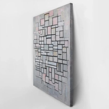 Πινακας σε καμβά MONDRIAN - COMPOSITION NO IV - Mondrian Piet Sticky 3