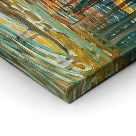 Πινακας σε καμβά MONDRIAN - WOODS NEAR OELE - Mondrian Piet Sticky 2
