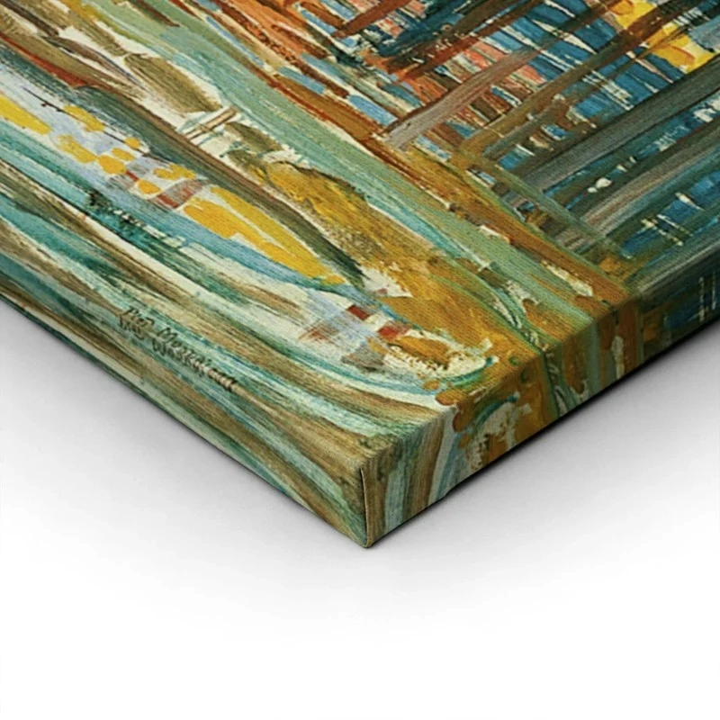 Πινακας σε καμβά MONDRIAN - WOODS NEAR OELE