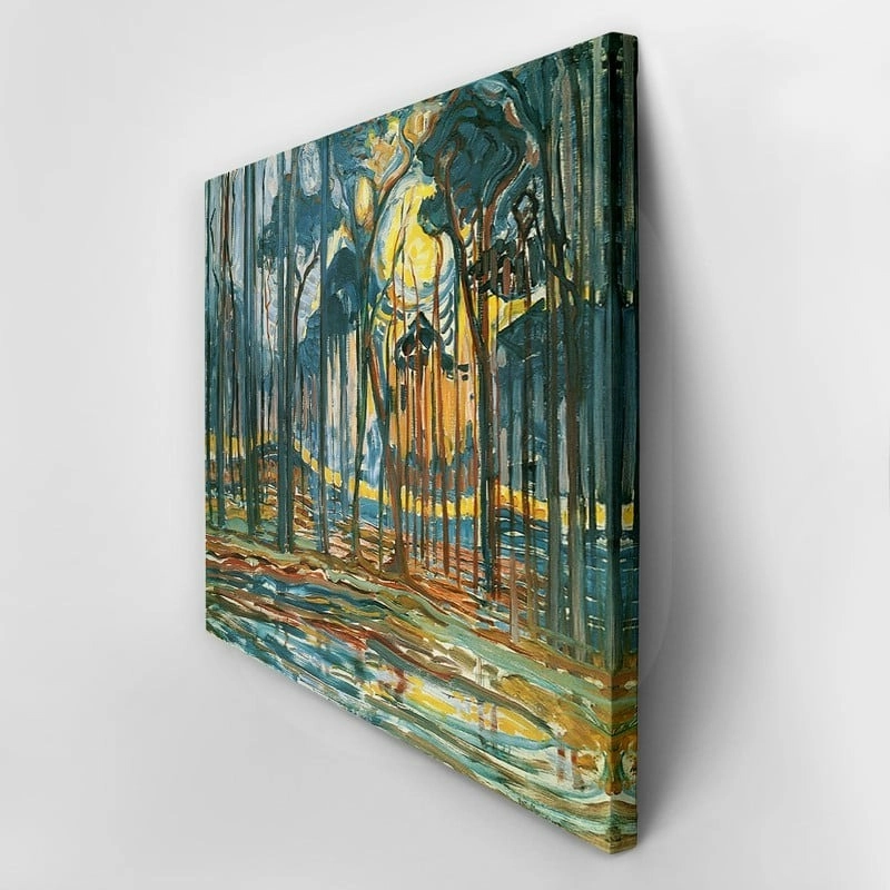 Πινακας σε καμβά MONDRIAN - WOODS NEAR OELE