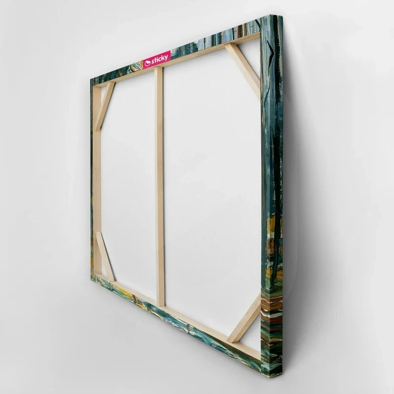 Πινακας σε καμβά MONDRIAN - WOODS NEAR OELE