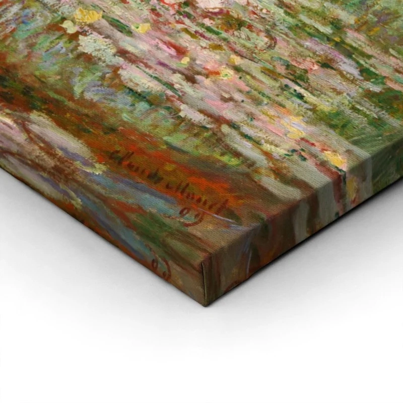 Πινακας σε καμβά MONET - BRIDGE OVER WATER LILY POND