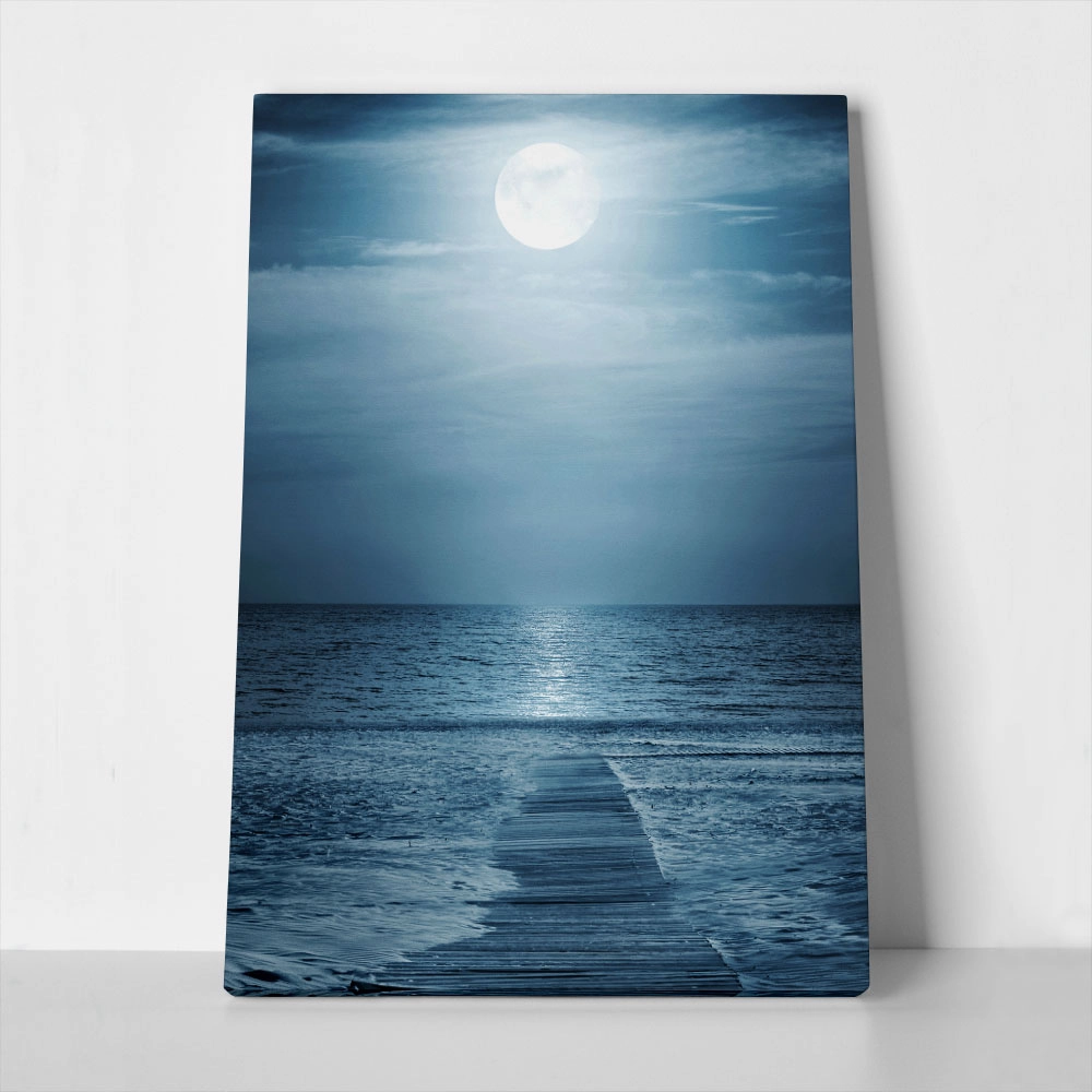 Πινακας σε καμβά MOONLIGHT