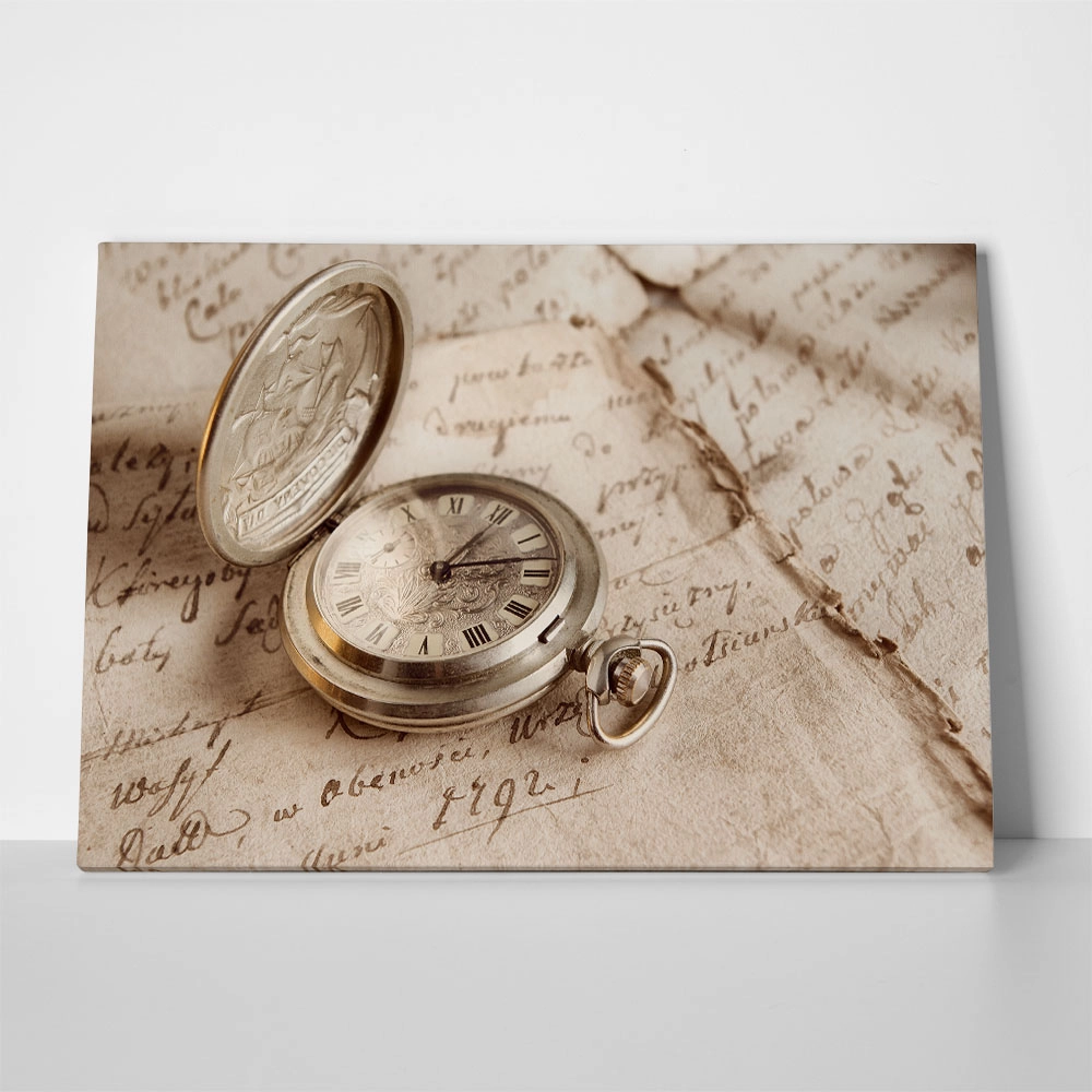 Πινακας σε καμβά OLD WATCH