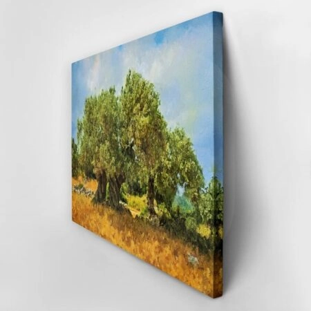 Πινακας σε καμβά OLIVE DRAWING 2 - Υπαιθρος Sticky 2