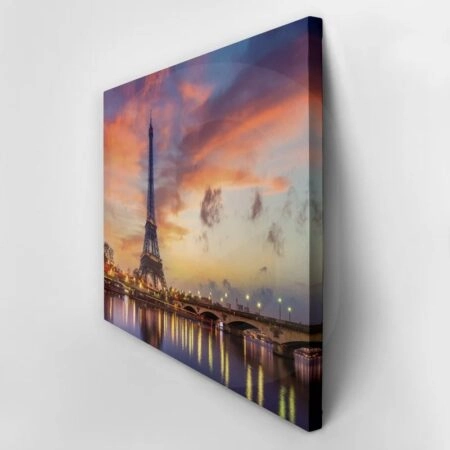 Πινακας σε καμβά PARIS EIFFEL SUNRISE - Παρισι Sticky 2
