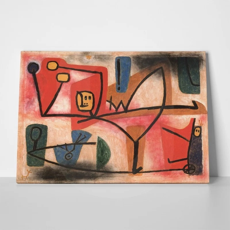 Πινακας σε καμβά PAUL KLEE - HIGH SPIRITS