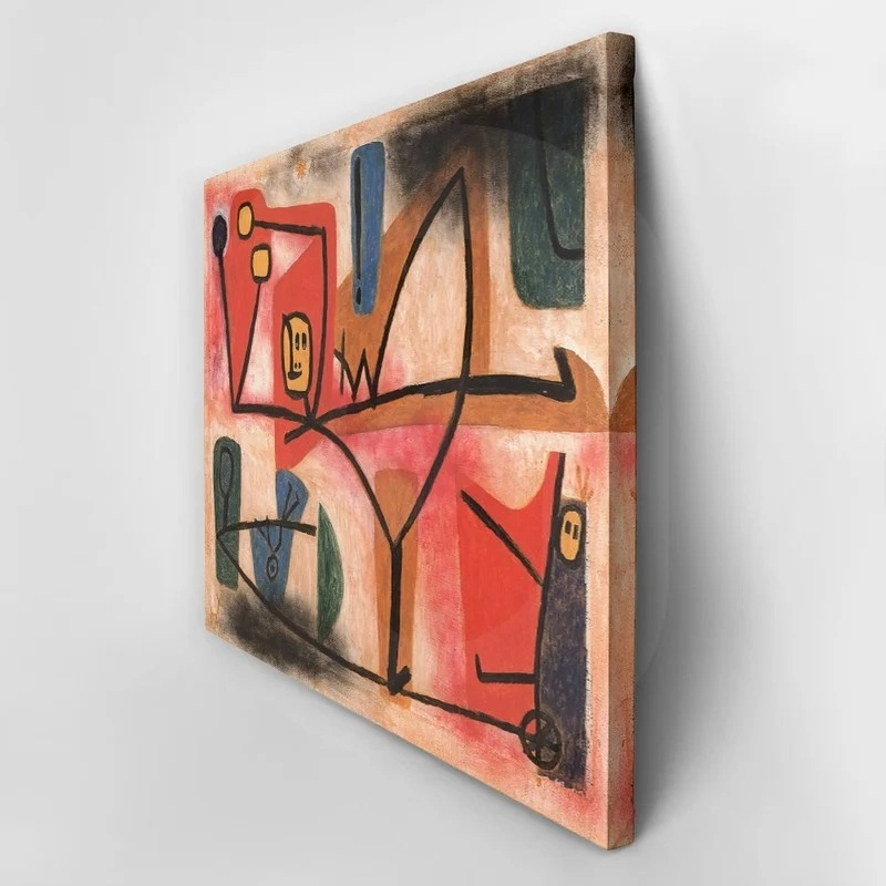 Πινακας σε καμβά PAUL KLEE - HIGH SPIRITS
