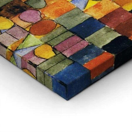 OUTLET Πίνακας σε καμβά PAUL KLEE - ONCE EMERGED FROM THE GREY OF NIGHT 120cm x 120cm - OUTLET Sticky 2