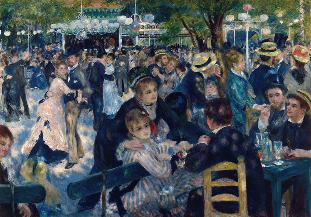 Πινακας σε καμβά RENOIR - BALL AT THE MOULIN DE LA GALETTE