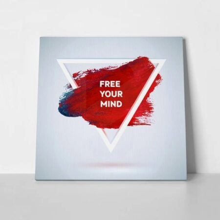 Πίνακας QUOTE FREE YOUR MIND