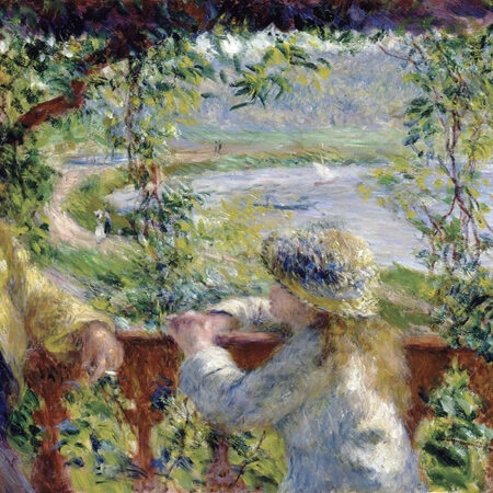 Πινακας σε καμβά RENOIR - BY THE WATER - Pierre Auguste Renoir Sticky 4