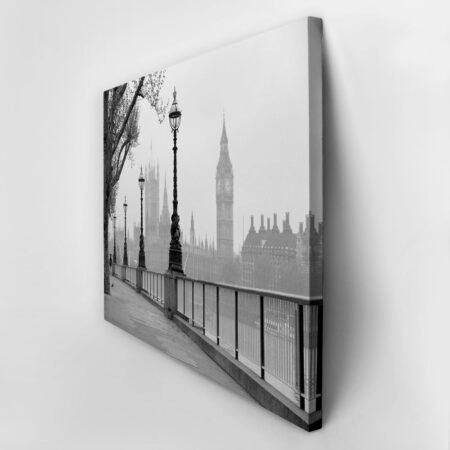Πινακας σε καμβά RETRO LONDON - Λονδινο Sticky 3