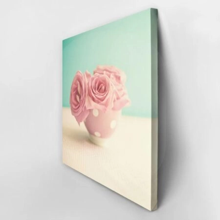 Πίνακας RETRO PINK ROSES - Τριανταφυλλα Sticky 2