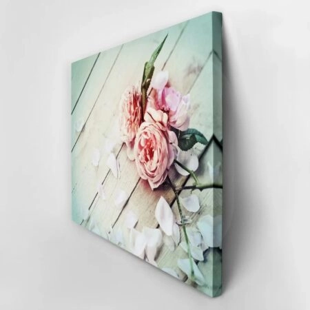 Πινακας σε καμβά ROMANTIC BEAUTIFUL ROSES - Τριανταφυλλα Sticky 2