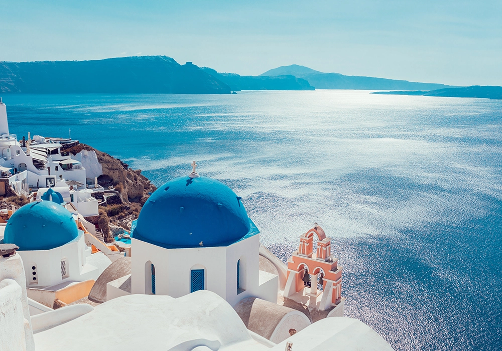 Πινακας σε καμβά SANTORINI 2