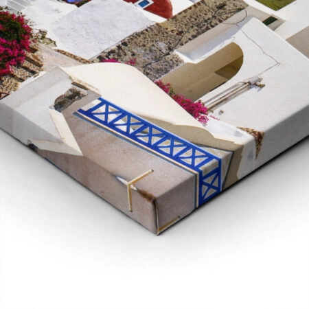 Πινακας σε καμβά SANTORINI SAILBOAT - Νησια Sticky 1