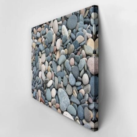 Πινακας σε καμβά SEA GRAVEL - Παραλιες Sticky 2