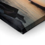 Πινακας σε καμβά SHIPWRECK SUNSET