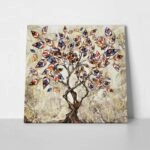 Πίνακας σε καμβά STYLIZED TREE OIL PAINTING