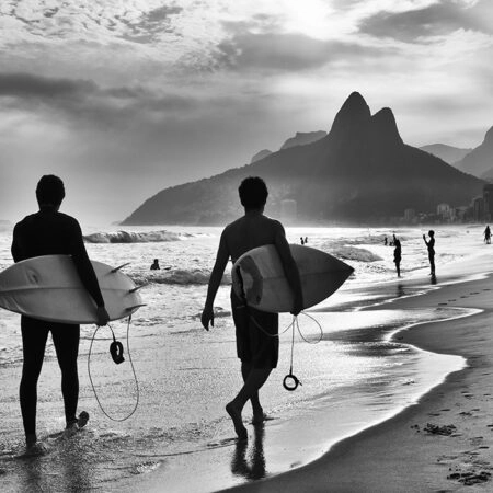 Πινακας σε καμβά SURFERS IN BRAZIL - Αθληματα και Χομπυ Sticky 4