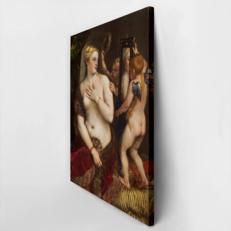 Πινακας σε καμβά TITIAN - VENUS MIRROR - Tiziano Vecelli Sticky 2