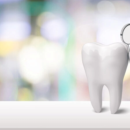 Πινακας σε καμβά TOOTH AND DENTIST MIRROR - Επιστημη και Υγεια Sticky 4
