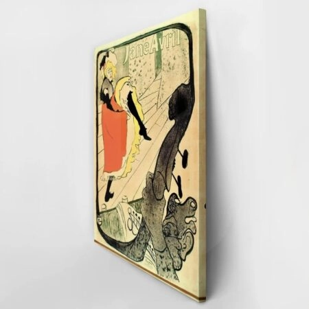 Πινακας σε καμβά TOULOUSE LAUTREC - JANE AVRIL - Toulouse Lautrec Sticky 2