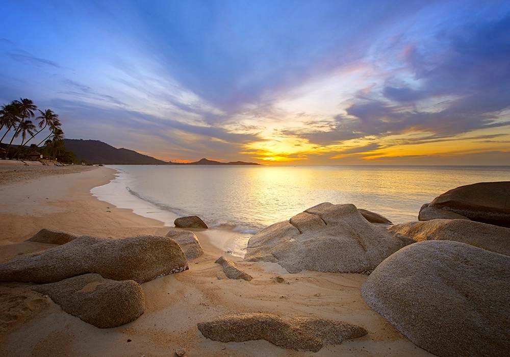 Πινακας σε καμβά TROPICAL SUNRISE