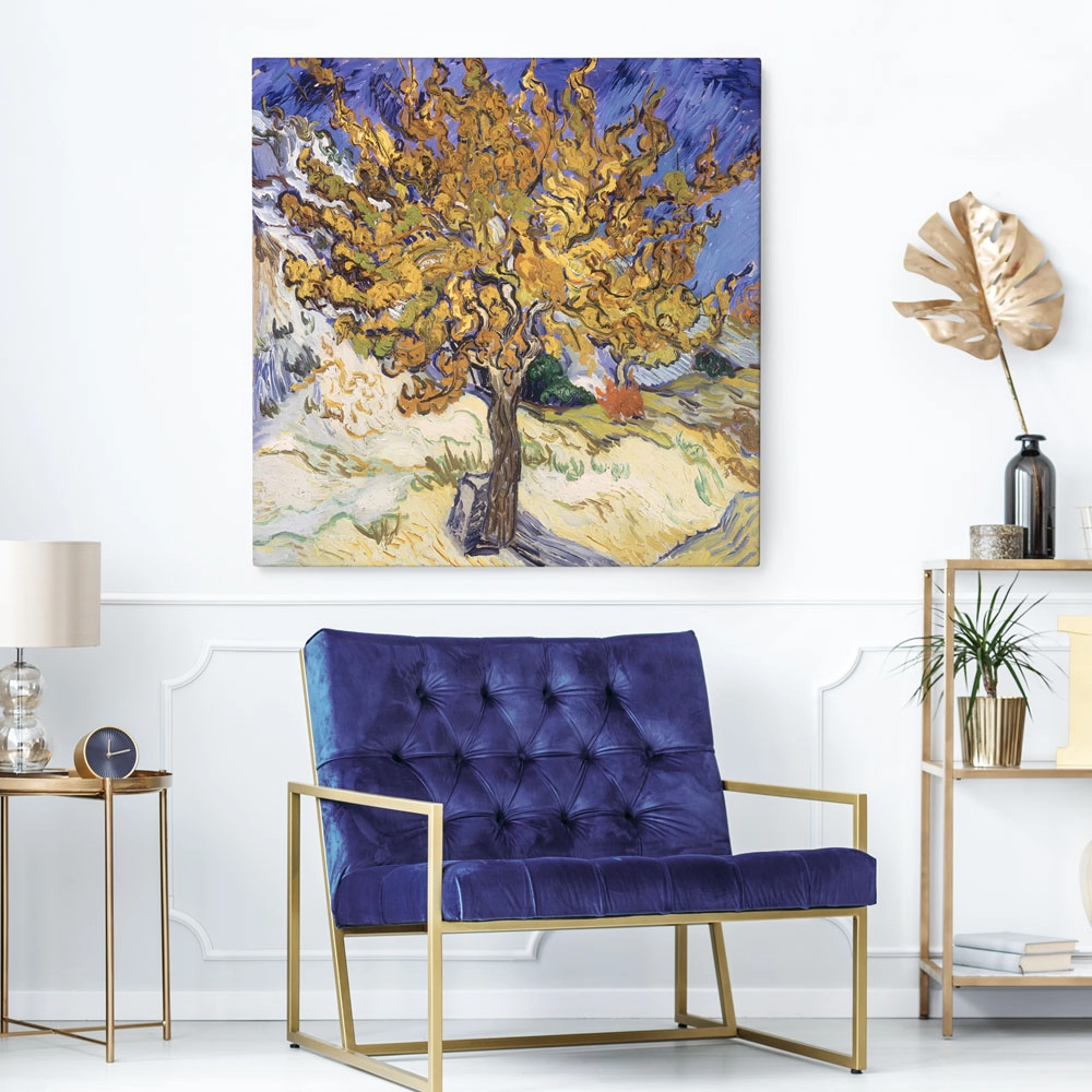 Πίνακας Τετράγωνος VAN GOGH - MULBERRY TREE