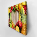 Πινακας σε καμβά VEGETABLES AND FRUITS