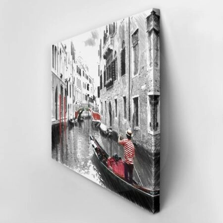 Πινακας σε καμβά VENICE DIGITAL PAINTING - Παραθαλασσιες πολεις και χωρια Sticky 2