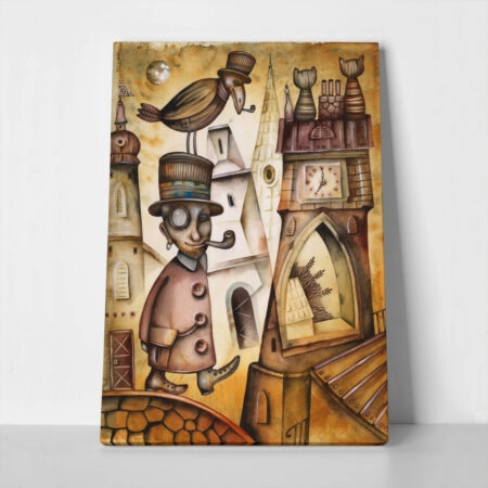 Πινακας σε καμβά VICTORIAN MAN